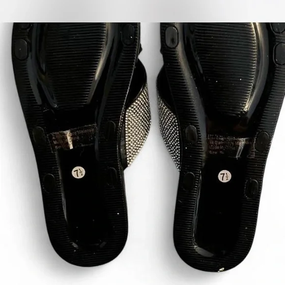 Clearance Sale🛍️Glaze Women's Elegant Black and Silver Sandals - Picture 5 of 6